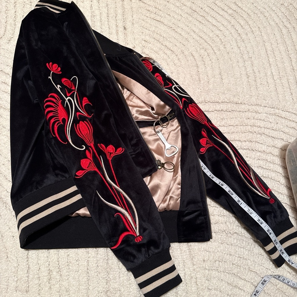 Straight To Hell Embroidered Jacket - image 3